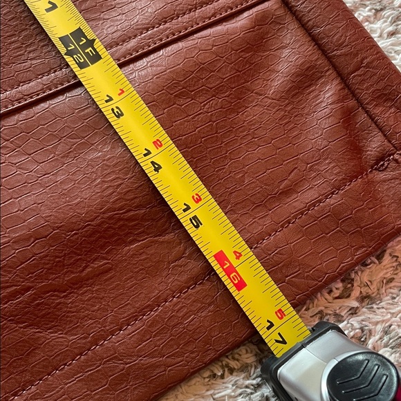 Women's Pencil Skirt Trio - Black, Brown, Burgundy - Picture 9 of 10